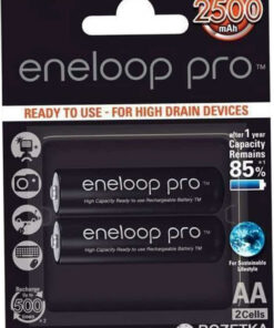 Alternative view of Panasonic Eneloop Pro AA 2500mAh 1.2V 2τμχ