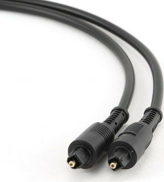 Cablexpert Optical Audio Cable TOS male - TOS male Μαύρο 2m (CC-OPT-2M) - Image 4