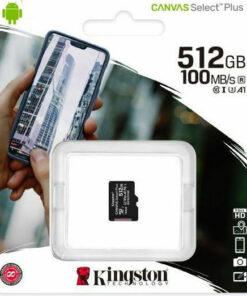 Alternative view of Kingston Canvas Select Plus microSDXC 512GB Class 10 U3 V30 A1 UHS-I