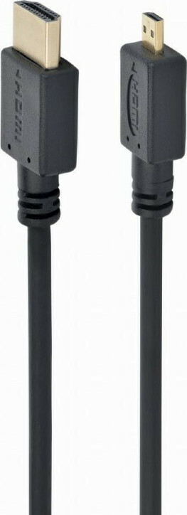 Cablexpert CC-HDMID-6 HDMI 1.4 HDMI male - micro HDMI male 1.8m Μαύρο (CC-HDMID-6) - Image 6
