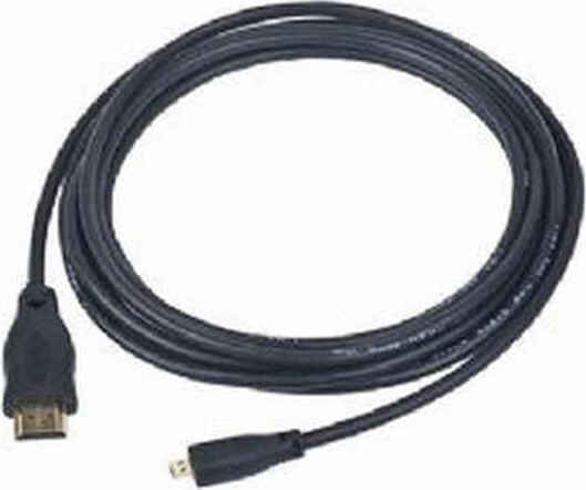 Cablexpert CC-HDMID-6 HDMI 1.4 HDMI male - micro HDMI male 1.8m Μαύρο (CC-HDMID-6) - Image 5