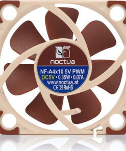 Alternative view of Noctua NF-A4X10 5V FLX Case Fan 40mm Καφέ