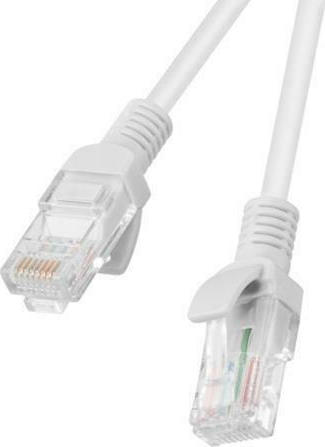 Lanberg U/UTP Cat.6 Καλώδιο Δικτύου Ethernet 10m Γκρι (PCU6-10CC-1000-S)