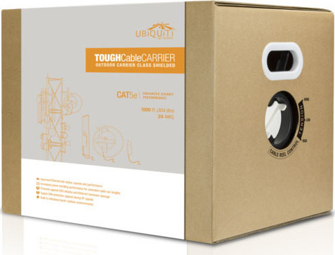 Ubiquiti S/FTP Cat.5e Καλώδιο Δικτύου Ethernet εξωτερικού χώρου χωρίς ακροδέκτες 305m Μαύρο - Image 5