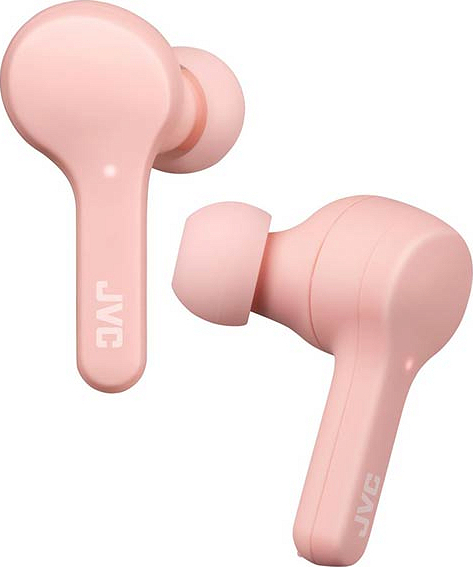 JVC HA-A7T In-ear Bluetooth Handsfree Ακουστικά με Αντοχή στον Ιδρώτα και Θήκη Φόρτισης Ροζ - Image 2