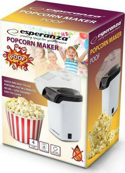 Esperanza Μηχανή Ποπ-Κορν Ζεστού Αέρα 1200W - Image 4