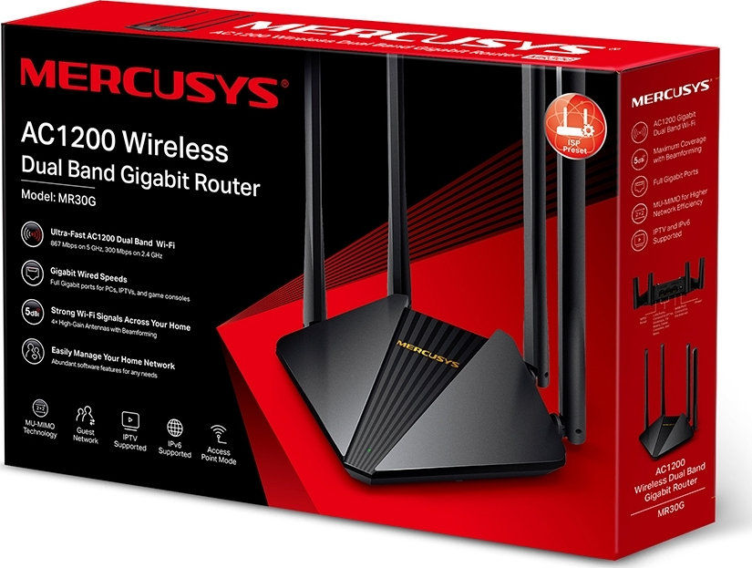 Mercusys MR30G v1 Ασύρματο Router - Image 4