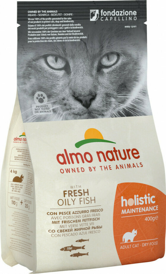 Almo Nature Holistic White Fish And Rice 0.4kg