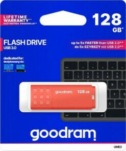 Alternative view of GoodRAM UME3 128GB USB 3.0 Stick Πορτοκαλί