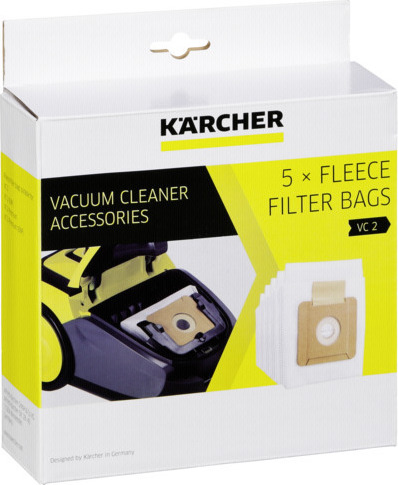 Karcher 2.863-236.0 Σακούλες Σκούπας 5τμχ Συμβατή με Σκούπα Karcher - Image 2