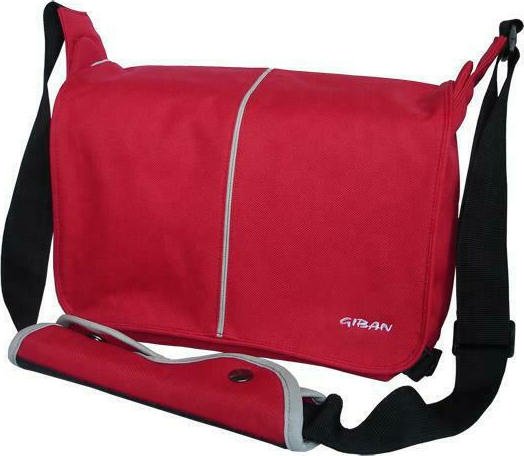 Addison 1301 Τσάντα Messenger 10.2" Κόκκινη - Image 3