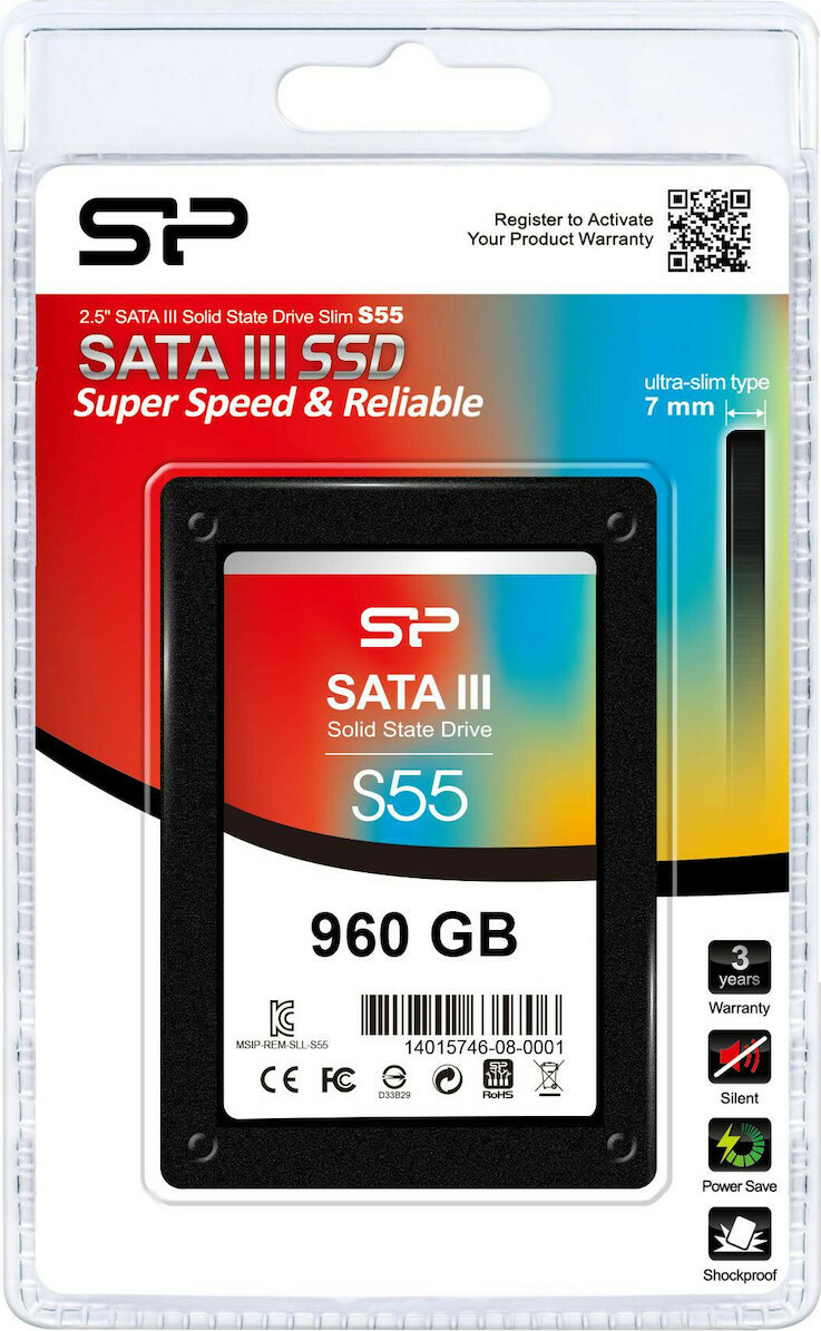 Silicon Power Slim S55 SSD 960GB 2.5'' SATA III SP960GBSS3S55S25 - Image 8