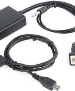 Alternative view of Cablexpert 3.5mm / USB-A / VGA male σε HDMI female 1τμχ (A-VGA-HDMI-01)