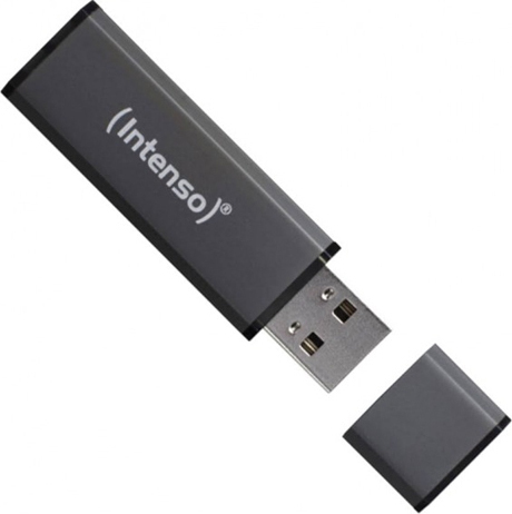 Intenso Alu Line 16GB USB 2.0 Stick Γκρι - Image 3