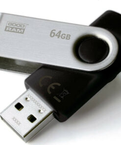 GoodRAM UTS2 64GB USB 2.0 Stick Silver/Black