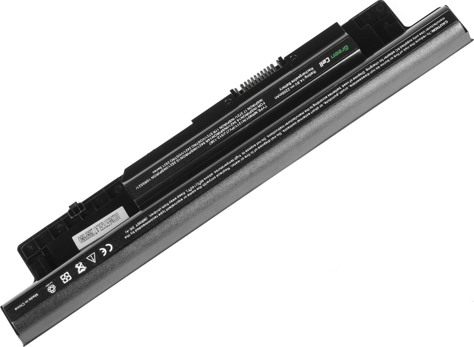Green Cell Συμβατή Μπαταρία για Dell Inspiron 14 3000/15 3000/5521/5537 με 2200mAh - Image 3