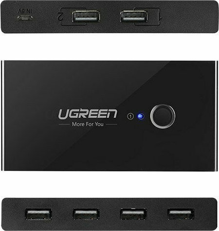 Ugreen Sharing Box USB 2.0 Hub 4 Θυρών με σύνδεση USB-A - Image 9