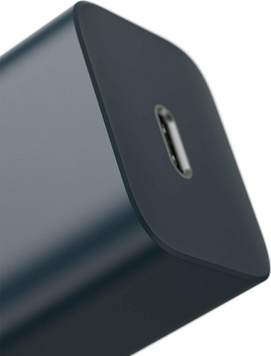 Baseus Φορτιστής με Θύρα USB-C και Καλώδιο USB-C - Lightning 20W Power Delivery Μπλε (Super Si) - Image 10