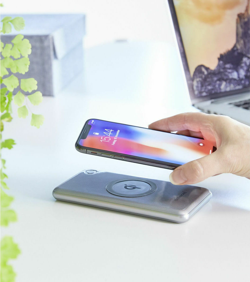 Intenso WPD10000 Wireless 10000mAh 10W Ασημί - Image 9