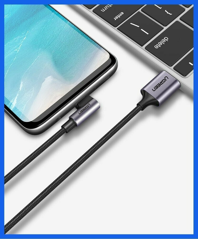 Ugreen USB 2.0 USB-C male - USB-A 18W 2m (50942) - Image 8
