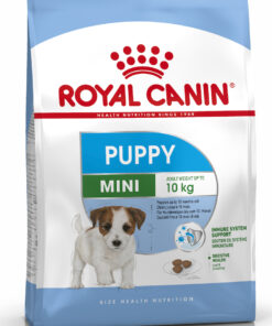 Royal Canin Mini Puppy 4kg Ξηρά Τροφή για Κουτάβια Μικρόσωμων Φυλών με Πουλερικά και Ρύζι (Σωματικού Βάρους Ενήλικα έως 10 Κιλά)