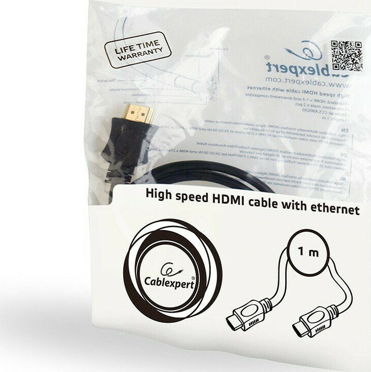 Cablexpert CC-HDMI4L-10 HDMI 2.0 HDMI male - HDMI male 3m Μαύρο (CC-HDMI4L-10) - Image 10