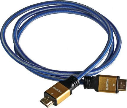 iBox HDMI 2.0 Braided HDMI male - HDMI male 1.5m Μπλε (ITVFHD04) - Image 3