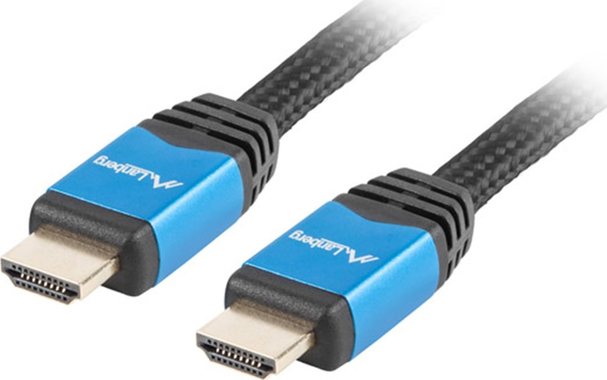 Lanberg Premium HDMI 1.4 HDMI male - HDMI male 1.8m Μαύρο (CA-HDMI-20CU-0018-BL) - Image 3