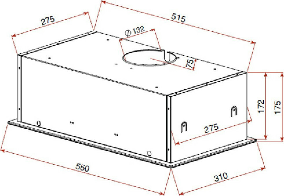 Teka GFG2 Μηχανισμός Απορρόφησης 55cm Λευκός - Image 2