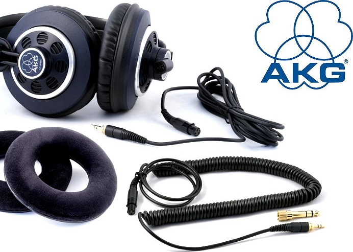 AKG K240 MKII 3.5mm / 6.3mm Μαύρα - Image 3