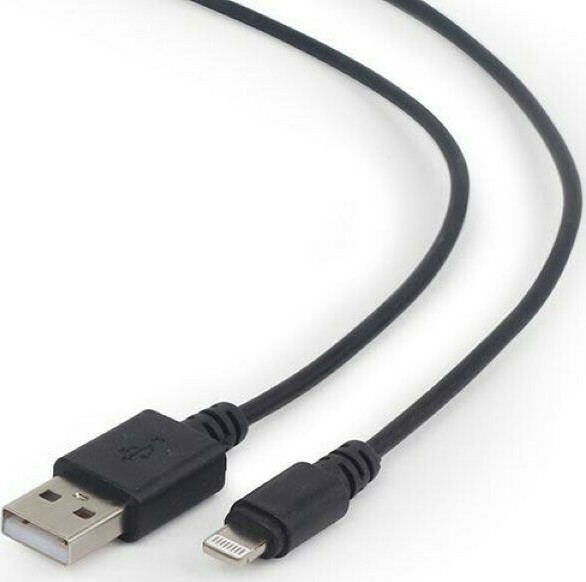 Cablexpert Regular USB to Lightning Cable Μαύρο 2m (CC-USB2-AMLM-2M) - Image 4