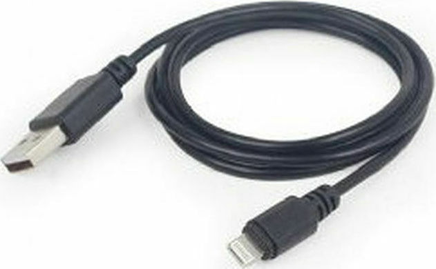 Cablexpert Regular USB to Lightning Cable Μαύρο 1m (CC-USB2-AMLM-1M) - Image 5