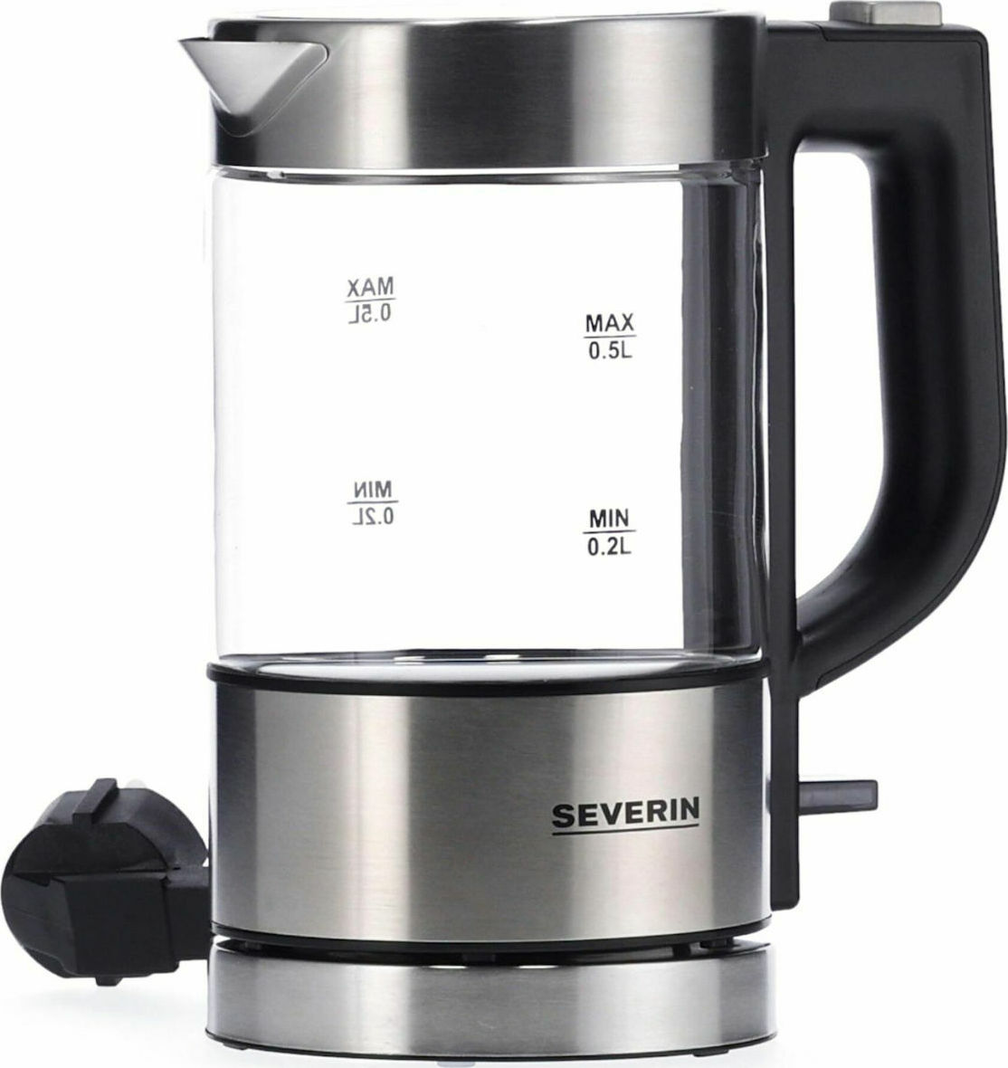 Severin WK 3472 500ml με Ισχύ 1000W Ασημί