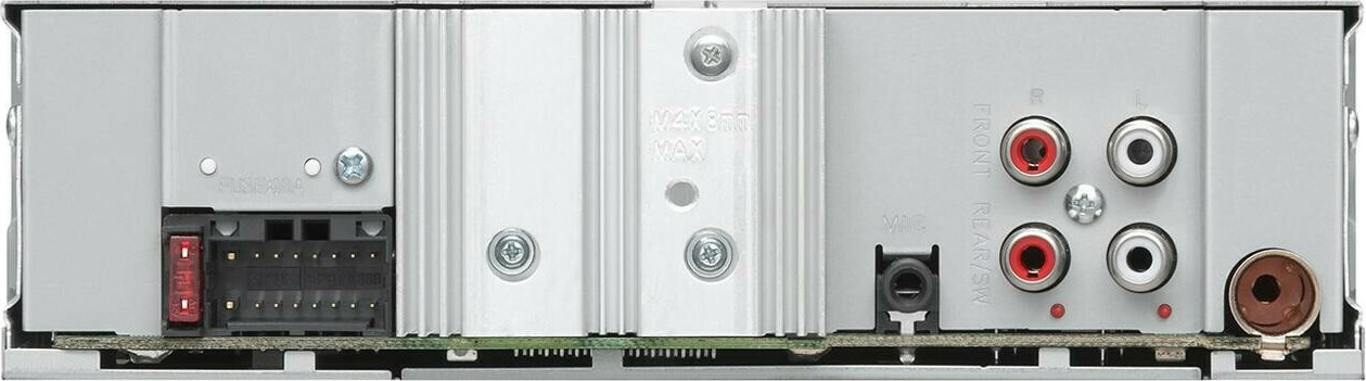 JVC Ηχοσύστημα Αυτοκινήτου 1DIN (Bluetooth/USB) με Αποσπώμενη Πρόσοψη KDT702BT - Image 3