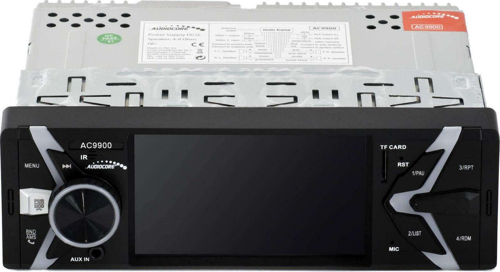 Audiocore Ηχοσύστημα Αυτοκινήτου 1DIN (Bluetooth/USB) AC9900 - Image 2