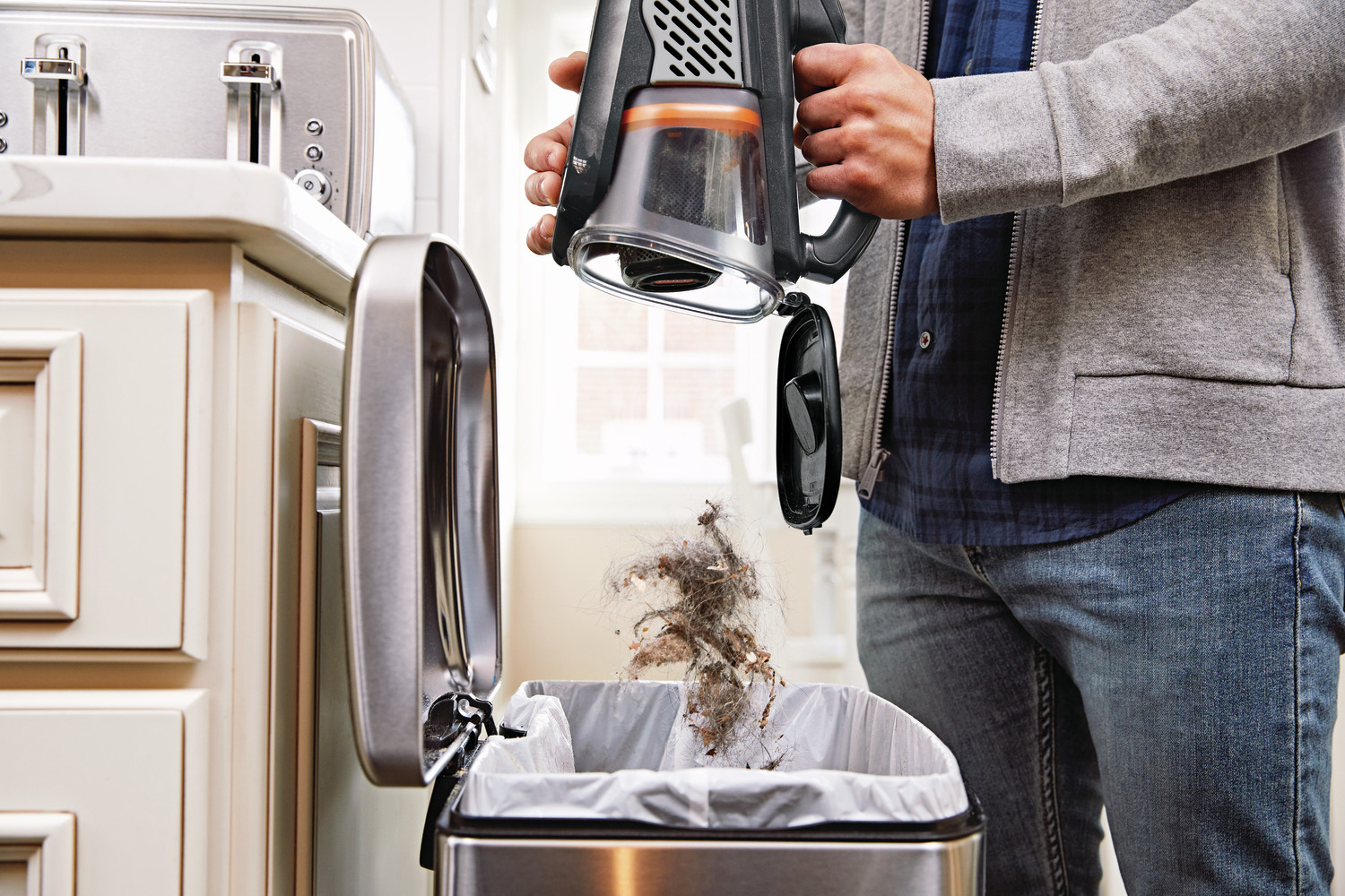Black & Decker BHHV520JF Επαναφορτιζόμενο Σκουπάκι Χειρός 18V Μαύρο - Image 6