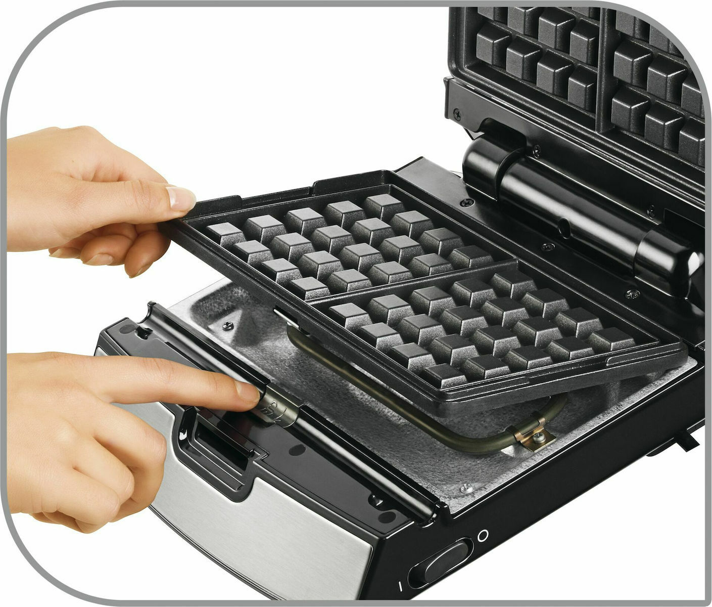 Tefal Snack Collection 700W για 2 Τοστ Inox - Image 5