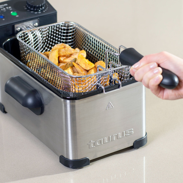 Taurus Fry 3 Φριτέζα 3lt Ασημί - Image 8