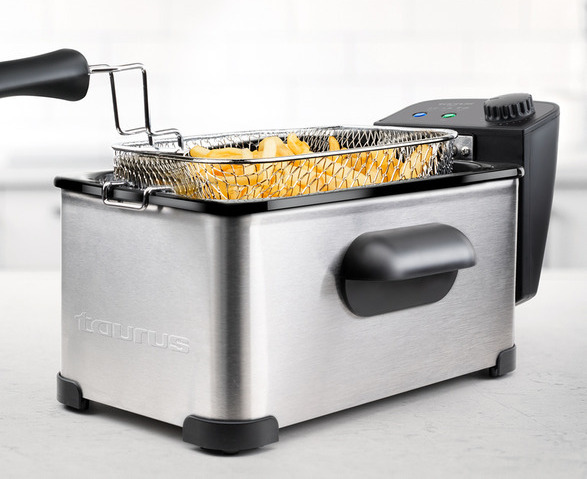 Taurus Fry 3 Φριτέζα 3lt Ασημί - Image 5