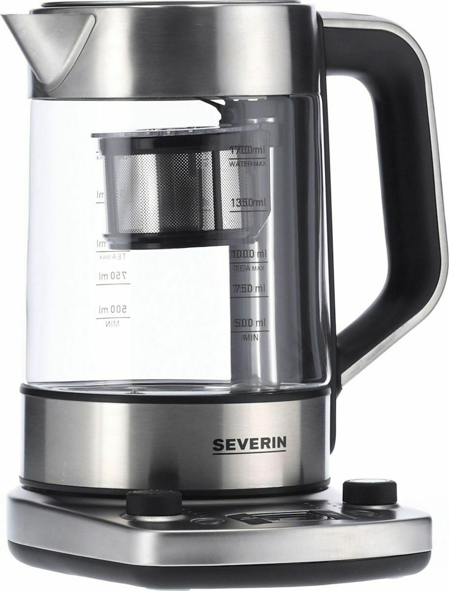 Severin WK 3422 1.7lt με Ισχύ 3000W Γκρι