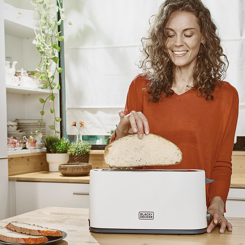 Black & Decker BXTO1001E Φρυγανιέρα 1 Θέσης 1000W Λευκή - Image 7