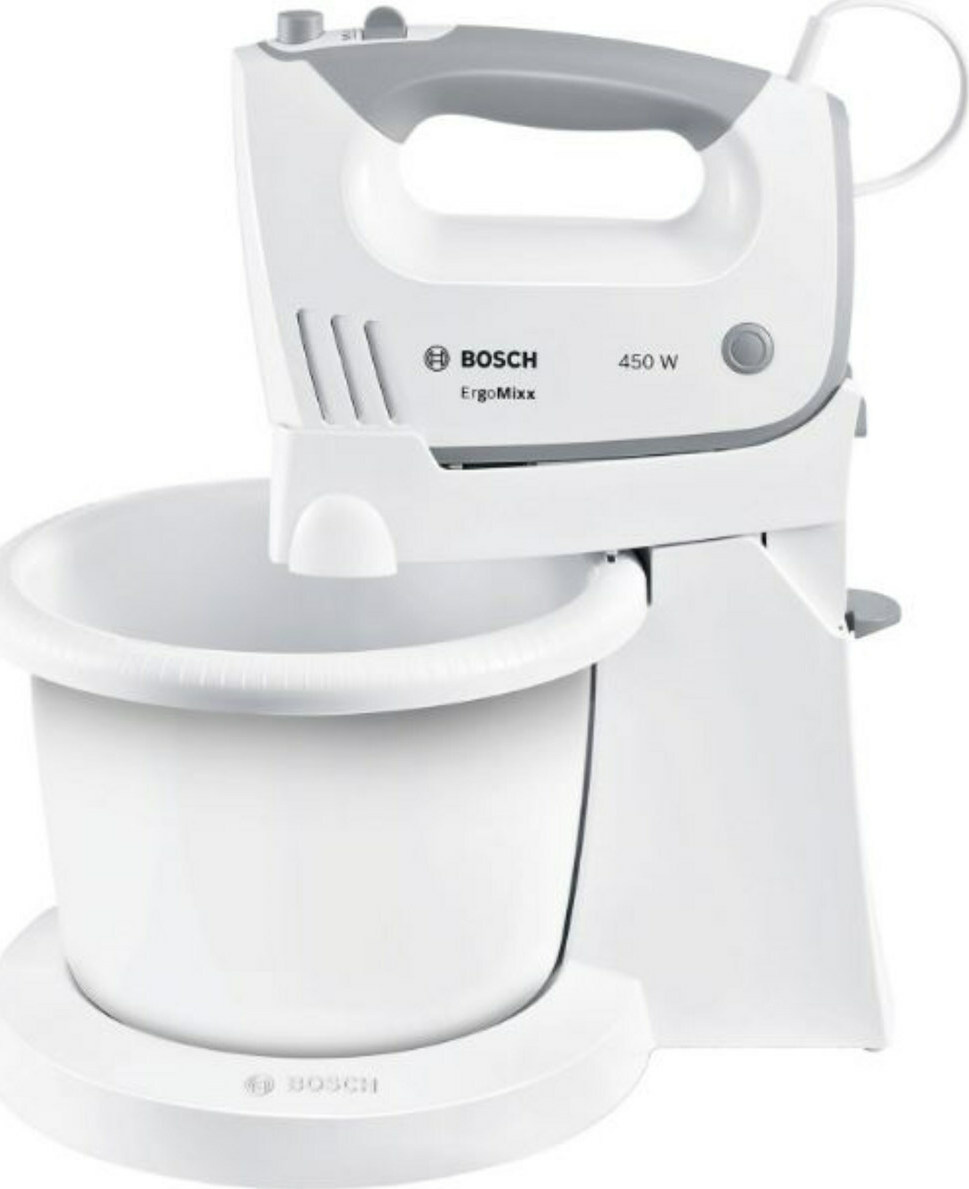 Bosch Μίξερ με Πλαστικό Κάδο 1.5lt Λευκό 450W - Image 9