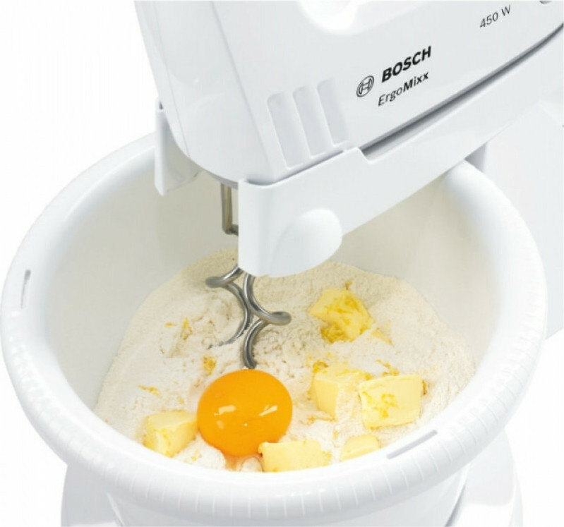 Bosch Μίξερ με Πλαστικό Κάδο 1.5lt Λευκό 450W - Image 10