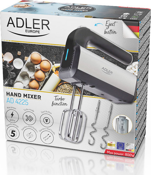 Adler AD-4225 Μίξερ Χειρός 800W - Image 4
