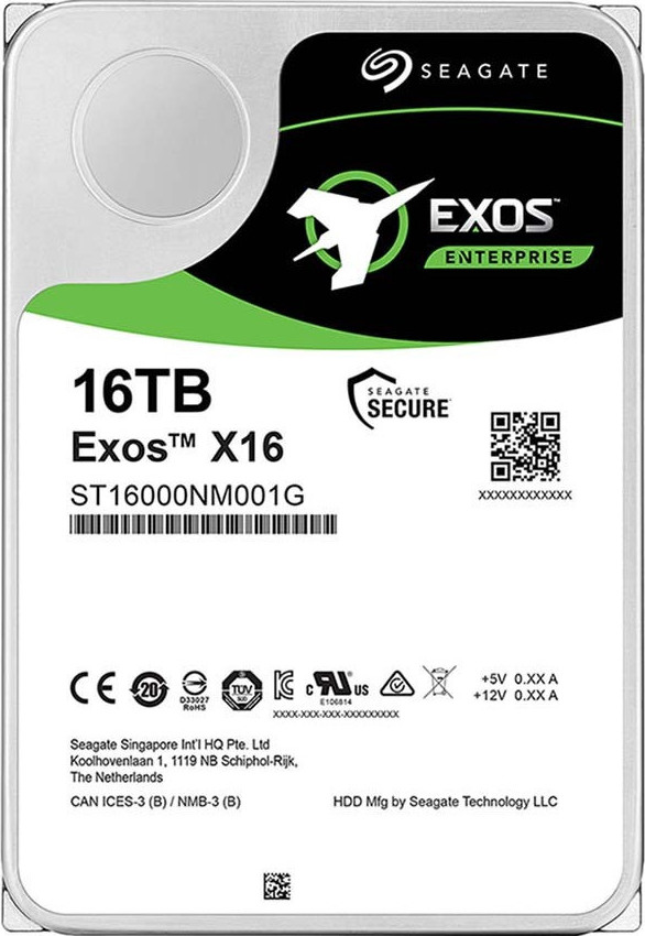Seagate Exos X16 16TB 3.5" 7200rpm ST16000NM001G - Image 3