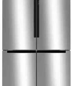 Bosch Ντουλάπα 605lt Total NoFrost Brushed Steel Anti-Fingerprint KFN96VPEA