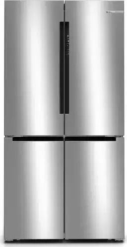 Bosch Ντουλάπα 605lt Total NoFrost Brushed Steel Anti-Fingerprint KFN96VPEA