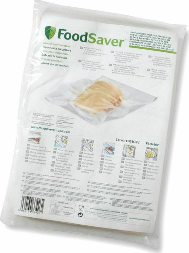FoodSaver FSB3202 Σαγρέ Σακούλες για Συσκευές Vacuum 280x370mm 32τμχ - Image 4