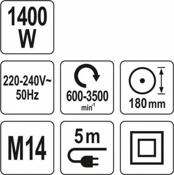 Yato Αλοιφαδόρος Ρεύματος 1300W - Image 4