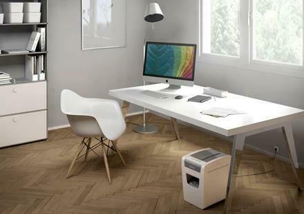 Leitz Καταστροφέας Εγγράφων IQ Slim Home Office P4 Cross Cut 10 Φύλλων με Κάδο 23lt - Image 5